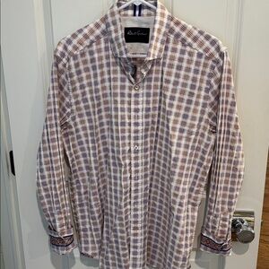 Robert Graham Multicolor Checkered Shirt - xl